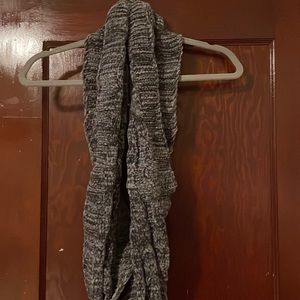 Grey fuzzy infinity scarf. brand NEW and NEVER worn!! Super soft!